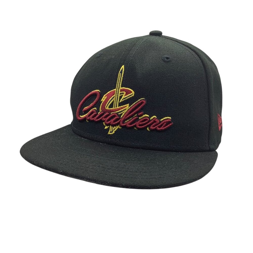 New Era Cleveland‎ Cavaliers 9Fifty Youth Snapback Hat Black/Red NBA Logo